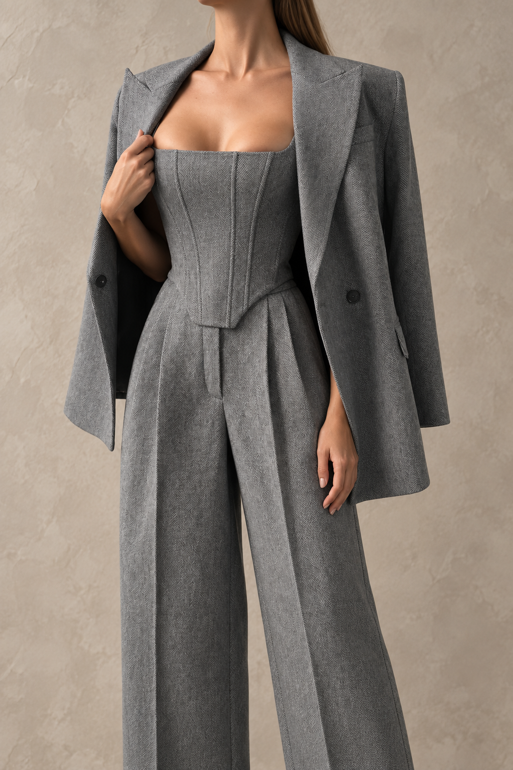 Evelyn | Conjunto con pantalones: Elegancia garantizada