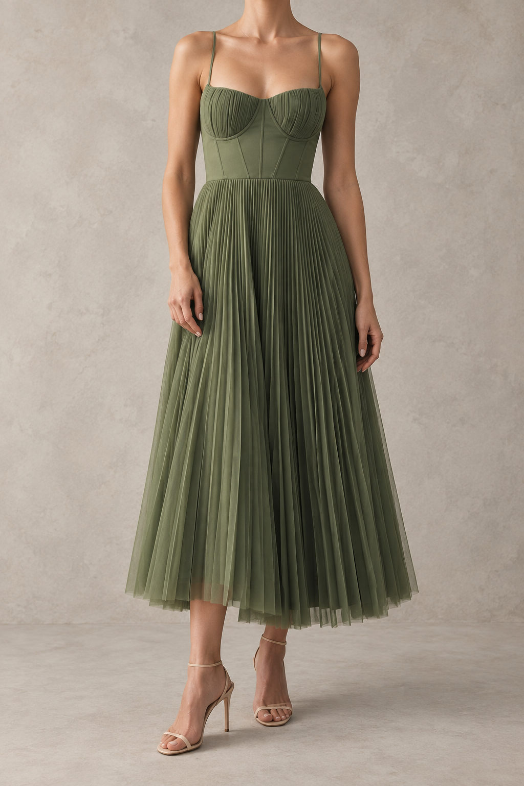 Olivia | Vestido elegante con espalda descubierta