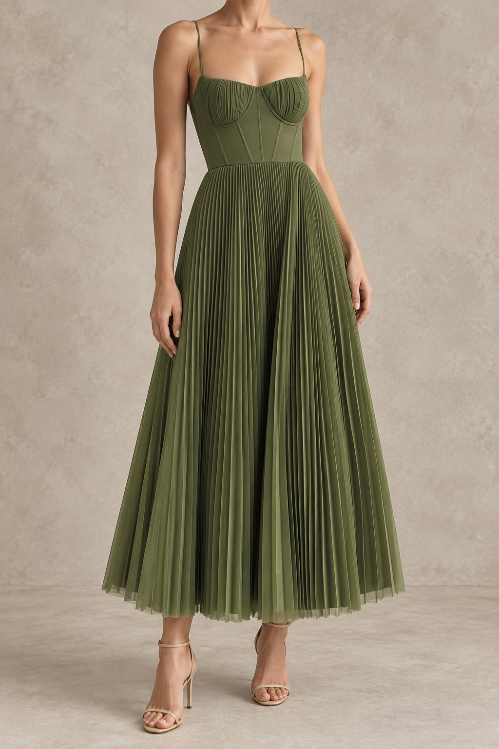Olivia | Vestido elegante con espalda descubierta