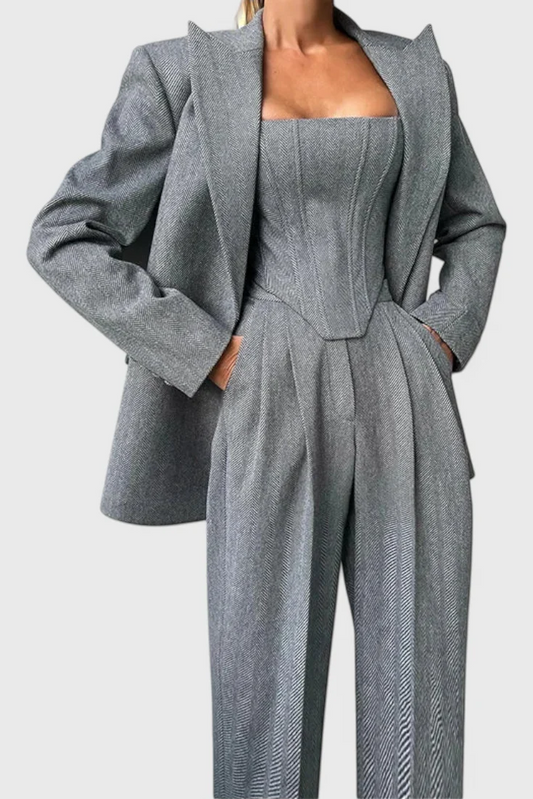 Evelyn | Conjunto con pantalones: Elegancia garantizada