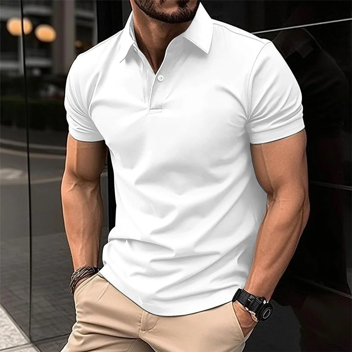 Enzo | Polo manga corta