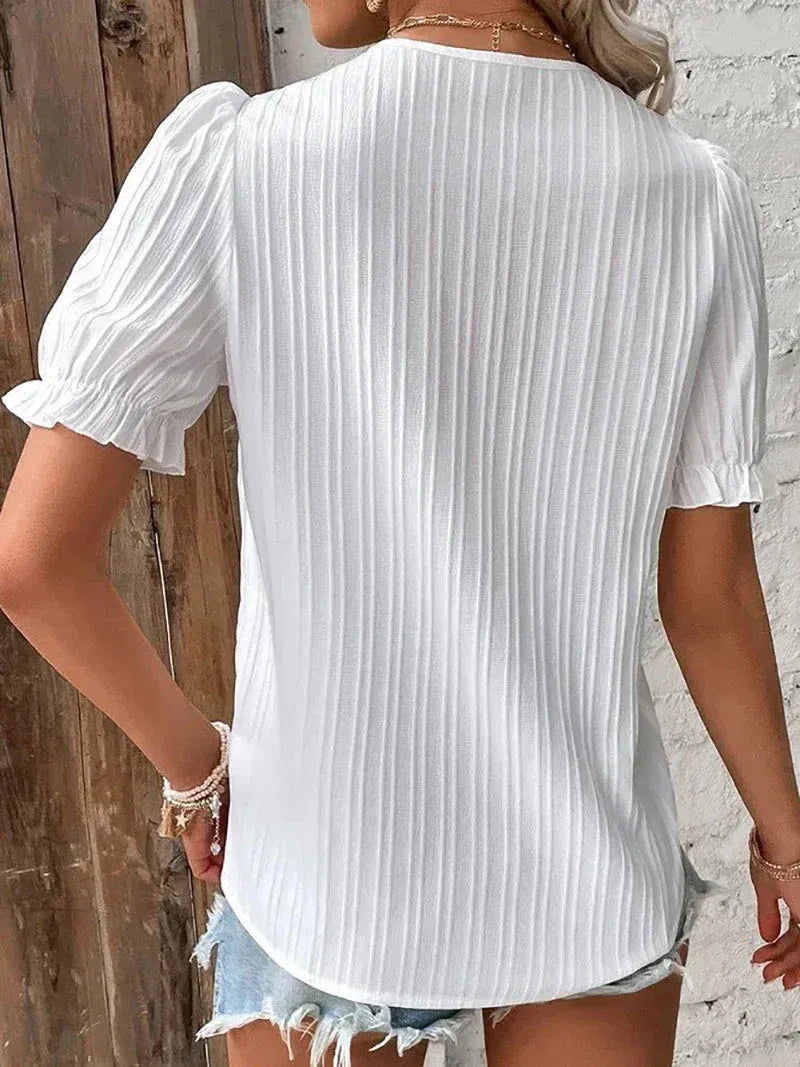 Bea | Blusa elegante con detalles encantadores