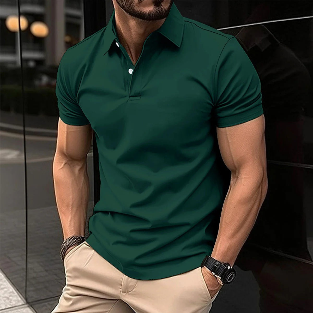 Enzo | Polo manga corta