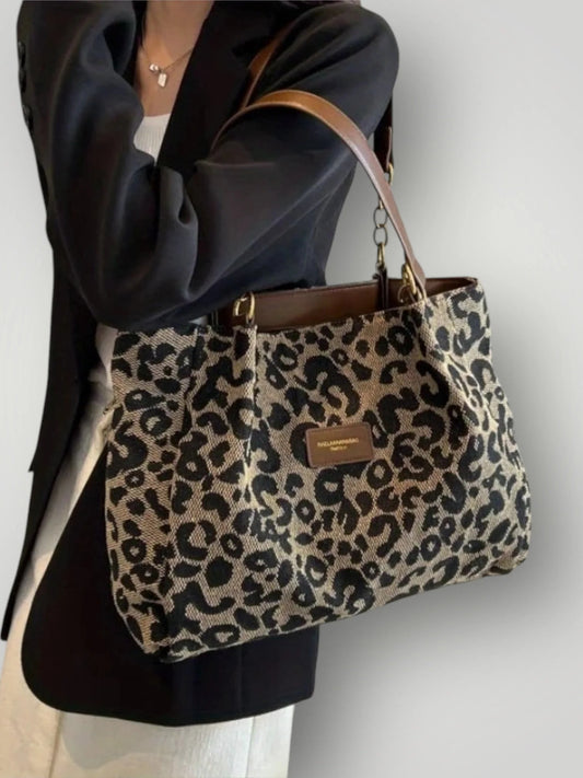 Leonor | Bolso con estampado de leopardo
