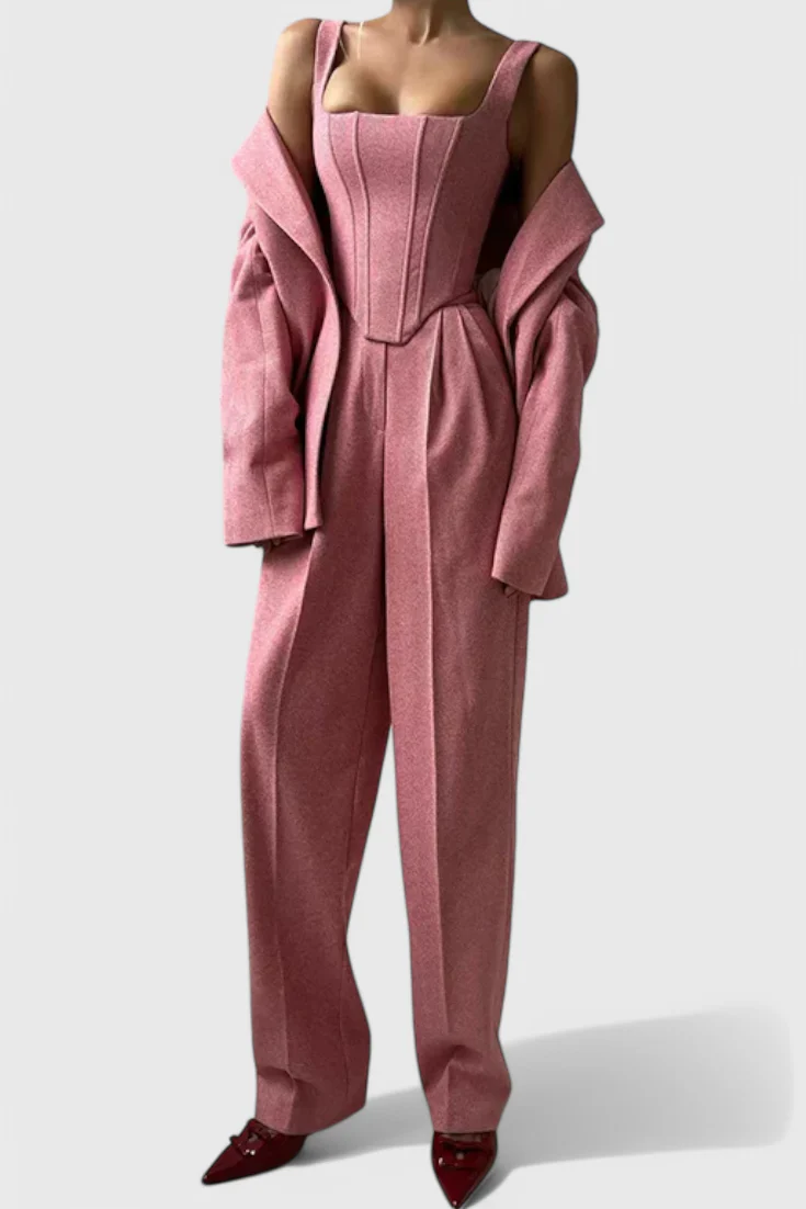Evelyn | Conjunto con pantalones: Elegancia garantizada