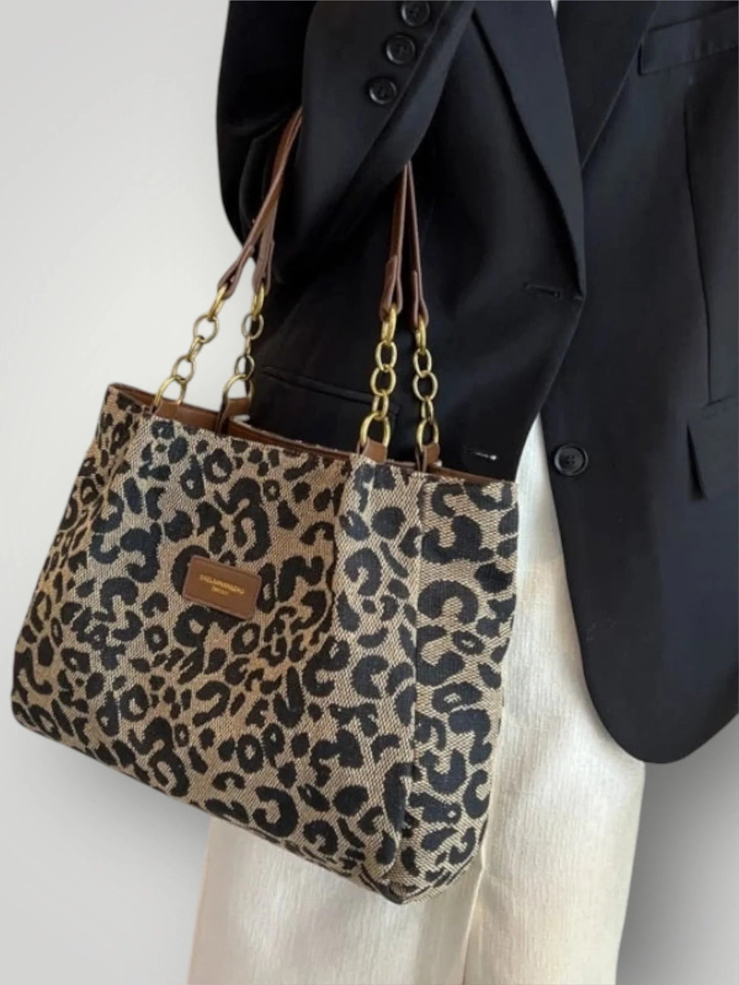 Leonor | Bolso con estampado de leopardo